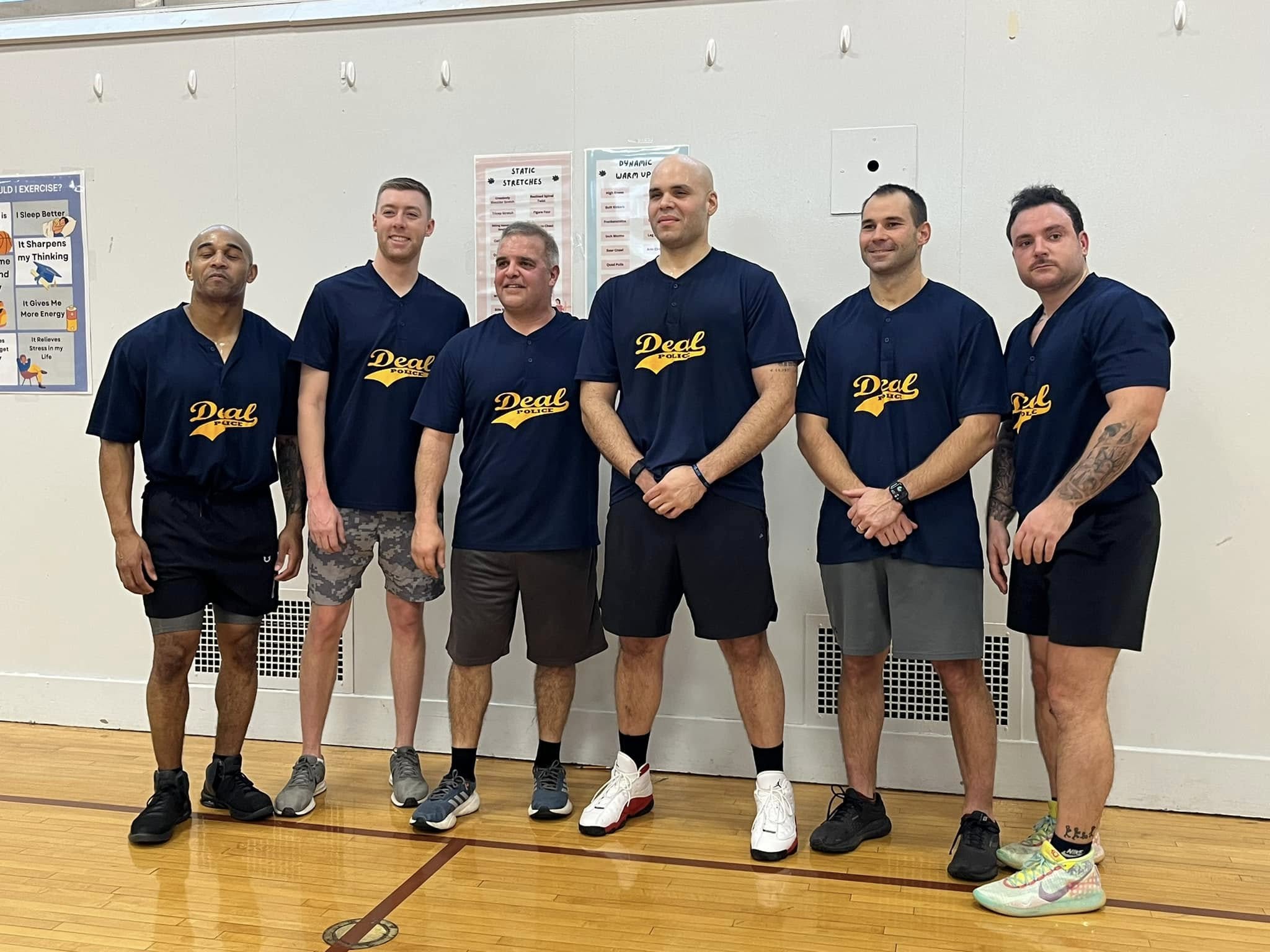Deal Police Basketball Team